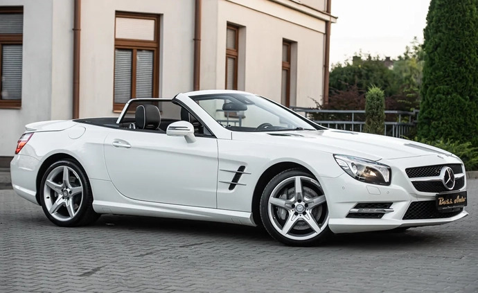 Mercedes-Benz SL cena 333550 przebieg: 16550, rok produkcji 2013 z Pruszcz Gdański małe 466